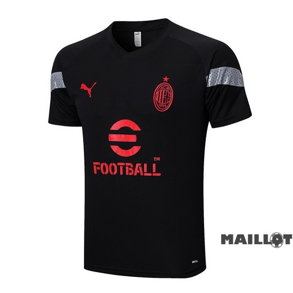 Foot Maillot Pas Cher Entrainement AC Milan 2022 2023 Noir