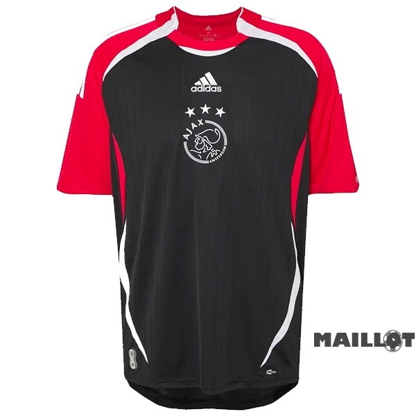 Foot Maillot Pas Cher Entrainement Ajax 2022 2023 Noir Rouge