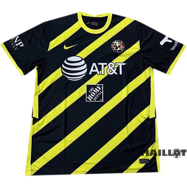 Foot Maillot Pas Cher Entrainement América 2022 2023 Noir Jaune