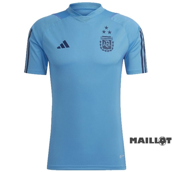 Foot Maillot Pas Cher Entrainement Argentine 2023 Bleu