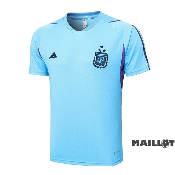 Foot Maillot Pas Cher Entrainement Argentine 2023 Bleu Clair