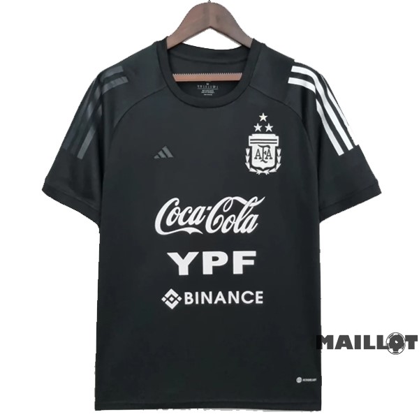 Foot Maillot Pas Cher Entrainement Argentine 2023 Noir