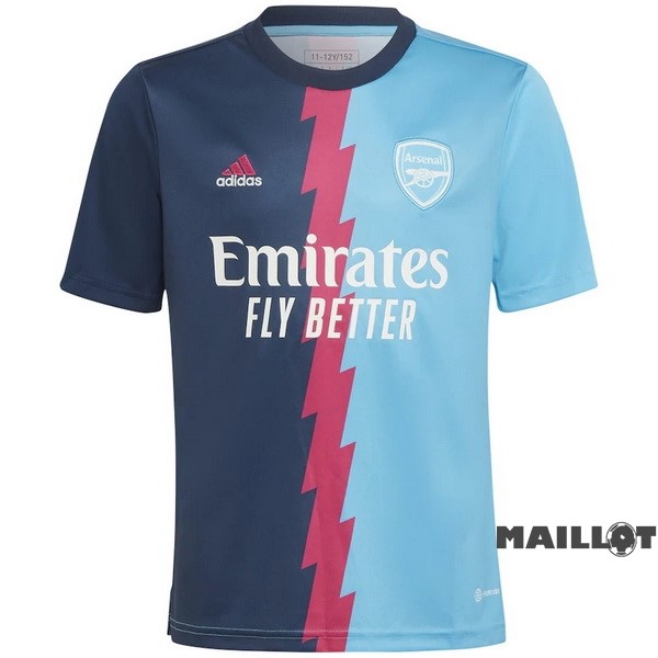 Foot Maillot Pas Cher Entrainement Arsenal 2022 2023 Bleu Rouge