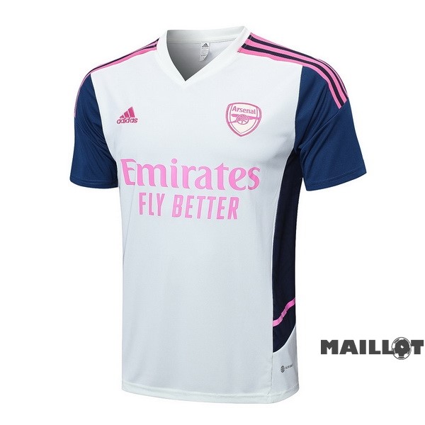 Foot Maillot Pas Cher Entrainement Arsenal 2022 2023 Gris Bleu