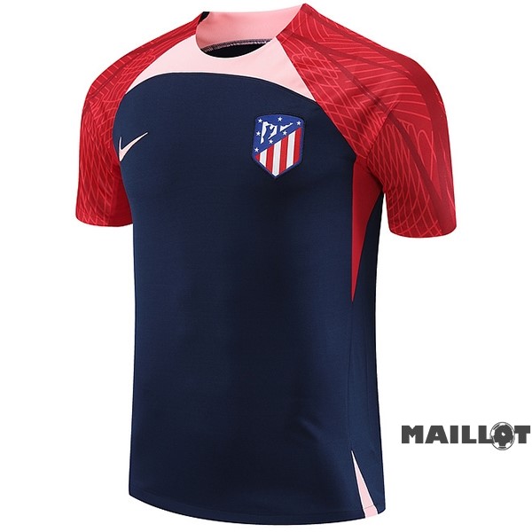 Foot Maillot Pas Cher Entrainement Atlético Madrid 2023 2024 Bleu Rouge