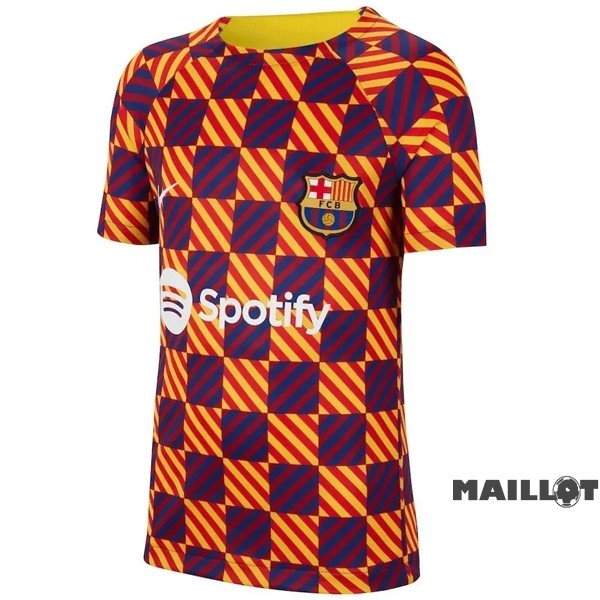 Foot Maillot Pas Cher Entrainement Barcelona 2022 2023 II Orange