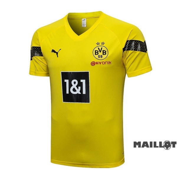 Foot Maillot Pas Cher Entrainement Borussia Dortmund 2022 2023 Jaune