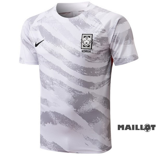 Foot Maillot Pas Cher Entrainement Corée 2022 Blanc