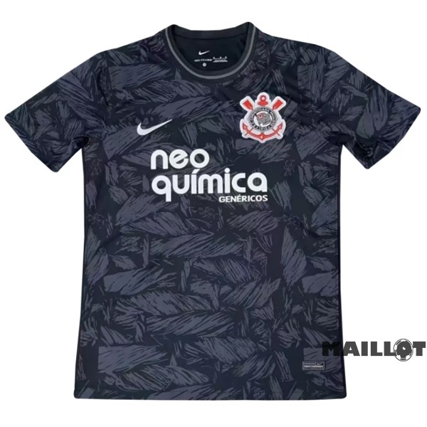 Foot Maillot Pas Cher Entrainement Corinthians Paulista 2022 2023 Noir