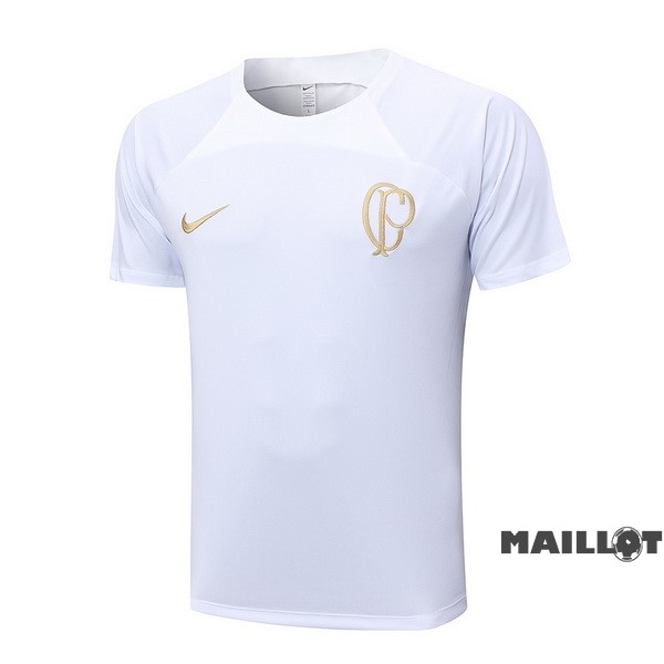 Foot Maillot Pas Cher Entrainement Corinthians Paulista 2023 2024 I Blanc