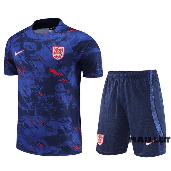 Foot Maillot Pas Cher Entrainement Ensemble Complet Angleterre 2023 Bleu