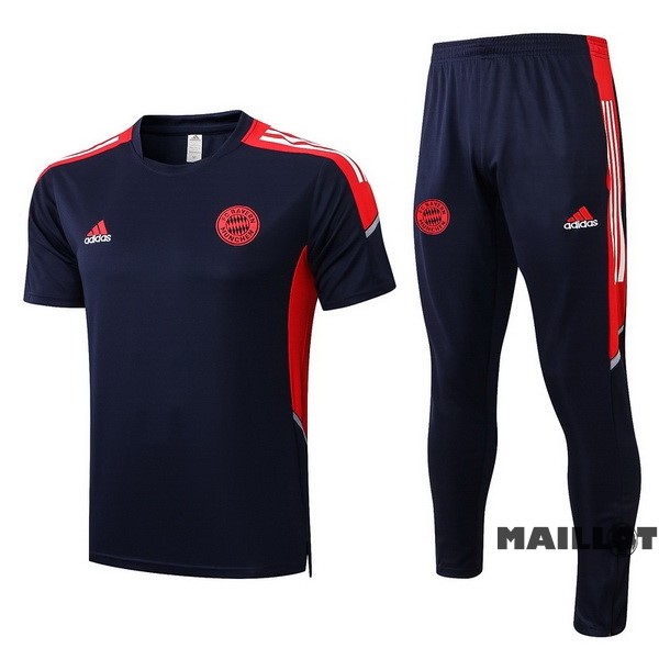 Foot Maillot Pas Cher Entrainement Ensemble Complet Bayern Múnich 2022 2023 Noir Rouge