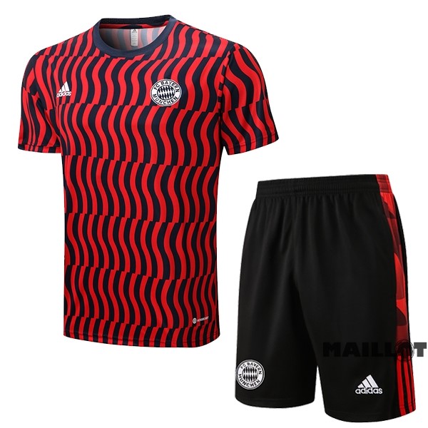 Foot Maillot Pas Cher Entrainement Ensemble Complet Bayern Múnich 2022 2023 Rouge I Noir Blanc