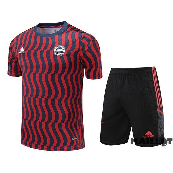 Foot Maillot Pas Cher Entrainement Ensemble Complet Bayern Múnich 2023 2024 Rouge I Noir