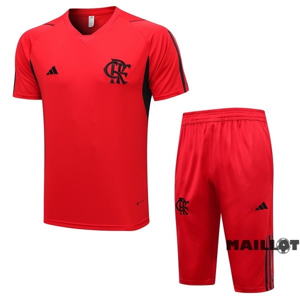 Foot Maillot Pas Cher Entrainement Ensemble Complet Flamengo 2023 2024 I Rouge