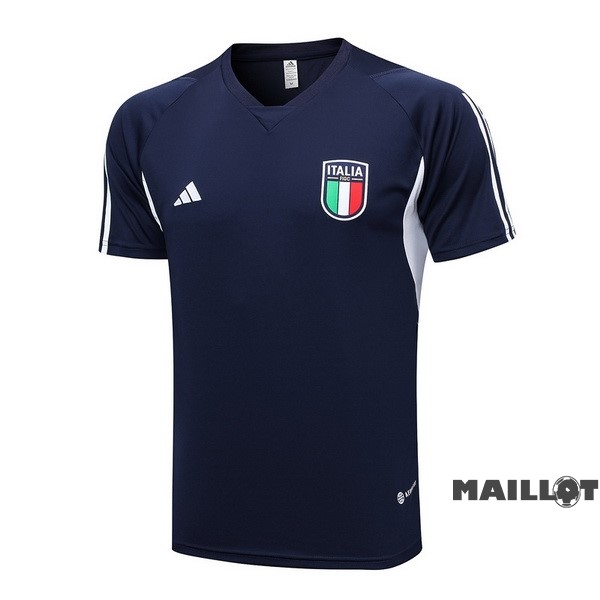 Foot Maillot Pas Cher Entrainement Italie 2023 Bleu Marine