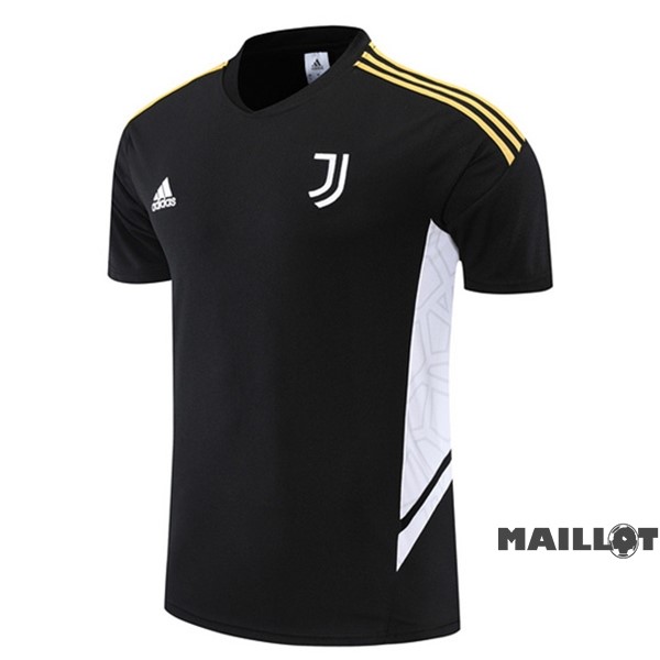 Foot Maillot Pas Cher Entrainement Juventus 2022 2023 Noir Blanc