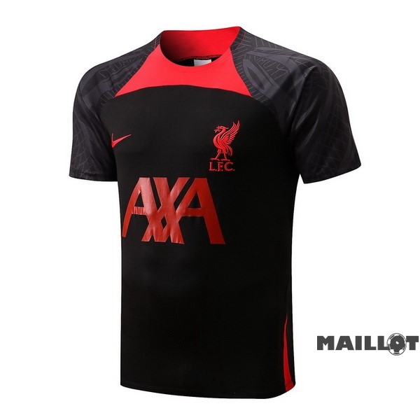 Foot Maillot Pas Cher Entrainement Liverpool 2022 2023 Noir I Rouge