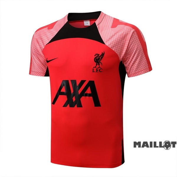 Foot Maillot Pas Cher Entrainement Liverpool 2022 2023 Rouge Noir