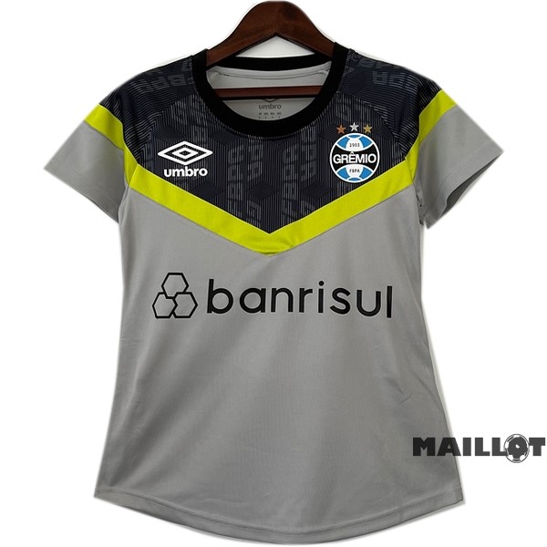 Foot Maillot Pas Cher Entrainement Maillot Femme Grêmio FBPA 2022 2023 Gris