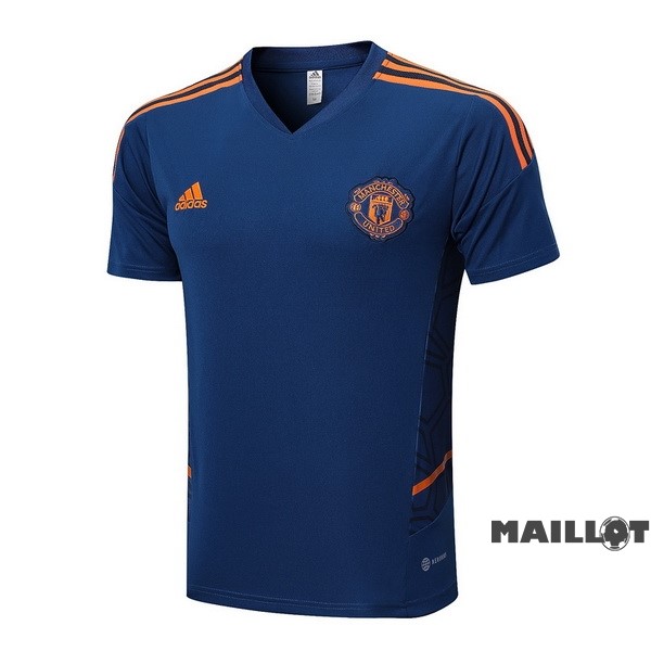 Foot Maillot Pas Cher Entrainement Manchester United 2022 2023 Bleu