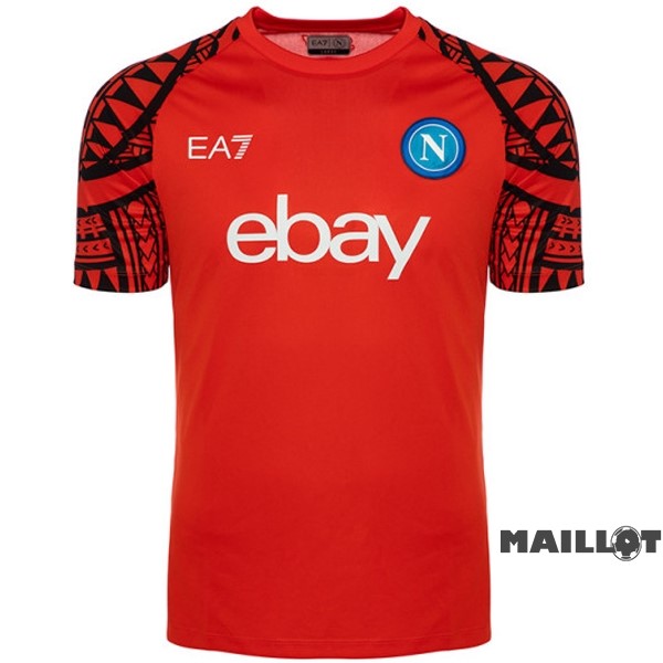 Foot Maillot Pas Cher Entrainement Napoli 2023 2024 Rouge