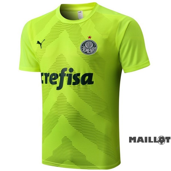 Foot Maillot Pas Cher Entrainement Palmeiras 2022 2023 Jaune