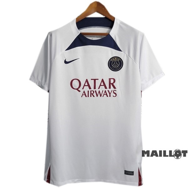 Foot Maillot Pas Cher Entrainement Paris Saint Germain 2023 2024 Blanc