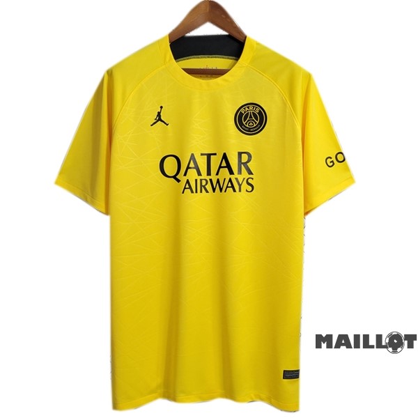 Foot Maillot Pas Cher Entrainement Paris Saint Germain 2023 2024 Jaune