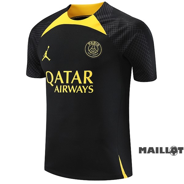 Foot Maillot Pas Cher Entrainement Paris Saint Germain 2023 2024 Noir I Jaune