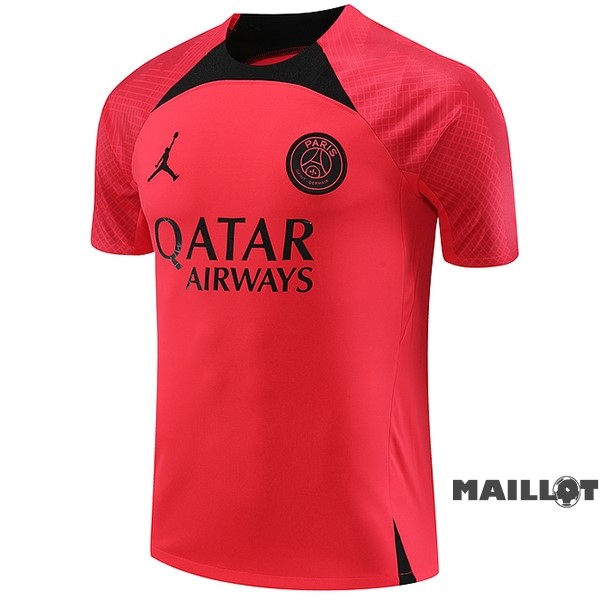 Foot Maillot Pas Cher Entrainement Paris Saint Germain 2023 2024 Rouge I Noir