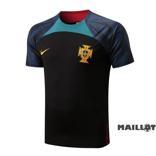 Foot Maillot Pas Cher Entrainement Portugal 2022 Noir