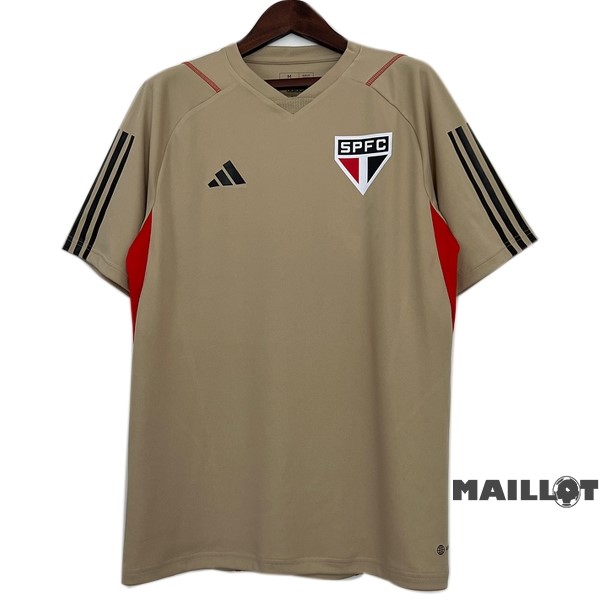 Foot Maillot Pas Cher Entrainement São Paulo 2023 2024 Jaune