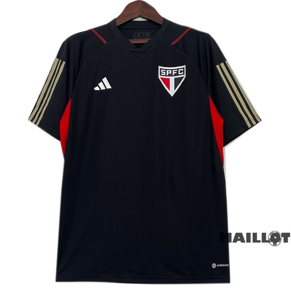 Foot Maillot Pas Cher Entrainement São Paulo 2023 2024 Noir