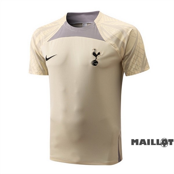 Foot Maillot Pas Cher Entrainement Tottenham Hotspur 2022 2023 Jaune