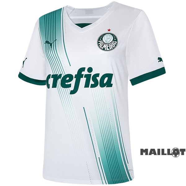 Foot Maillot Pas Cher Exterieur Femme Maillot Palmeiras 2023 2024 Blanc