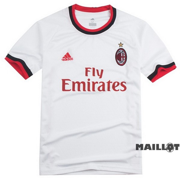 Foot Maillot Pas Cher Exterieur Maillot AC Milan Retro 2017 2018 Blanc