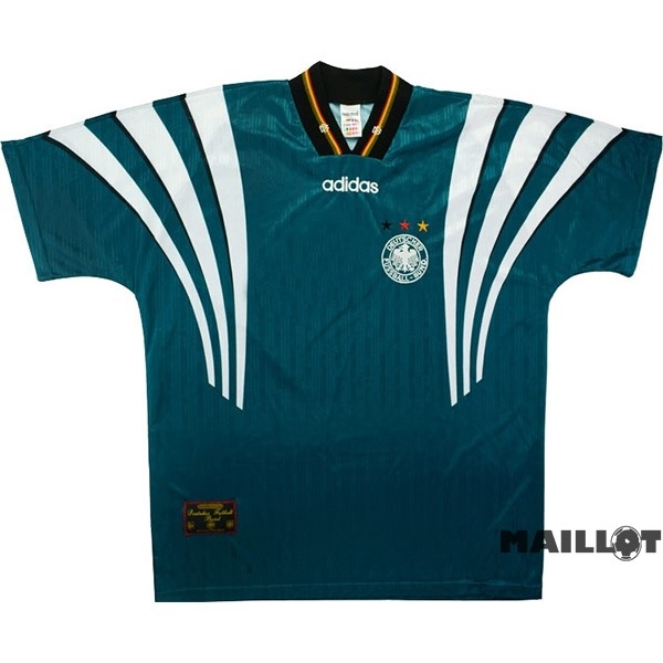 Foot Maillot Pas Cher Exterieur Maillot Allemagne Retro 1996 Vert