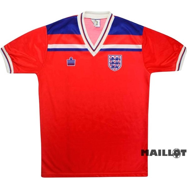 Foot Maillot Pas Cher Exterieur Maillot Angleterre Retro 1980 Rouge