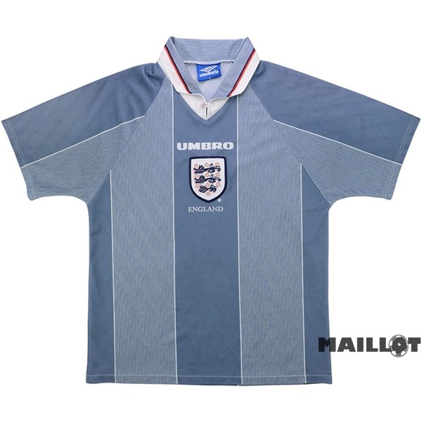 Foot Maillot Pas Cher Exterieur Maillot Angleterre Retro 1996 Bleu