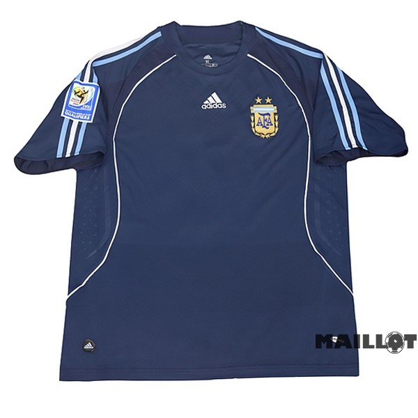 Foot Maillot Pas Cher Exterieur Maillot Argentine Retro 2008 Bleu