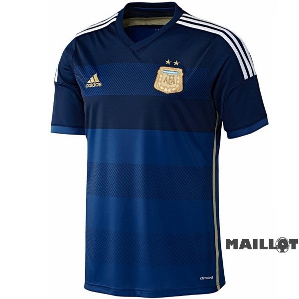 Foot Maillot Pas Cher Exterieur Maillot Argentine Retro 2014 Bleu