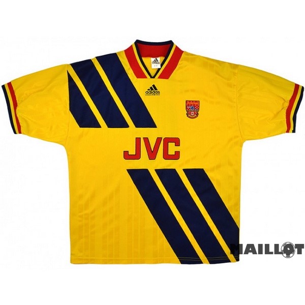 Foot Maillot Pas Cher Exterieur Maillot Arsenal Retro 1993 1994 Jaune