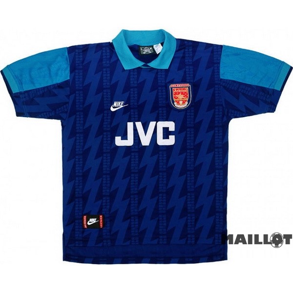 Foot Maillot Pas Cher Exterieur Maillot Arsenal Retro 1994 1995 Bleu