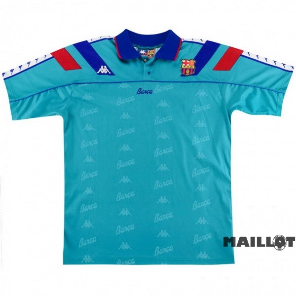 Foot Maillot Pas Cher Exterieur Maillot Barcelona Retro 1992 1995 Bleu