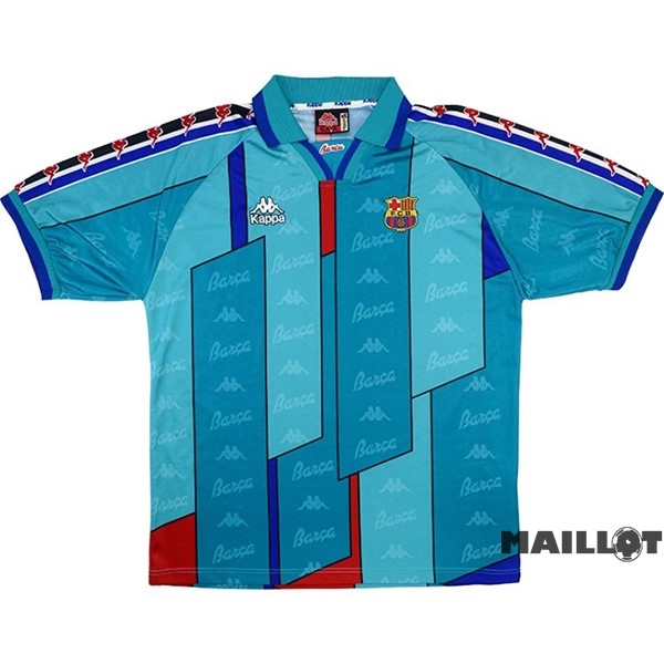 Foot Maillot Pas Cher Exterieur Maillot Barcelona Retro 1996 1997 Vert