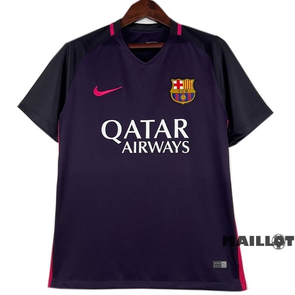 Foot Maillot Pas Cher Exterieur Maillot Barcelona Retro 2016 2017 Purpura