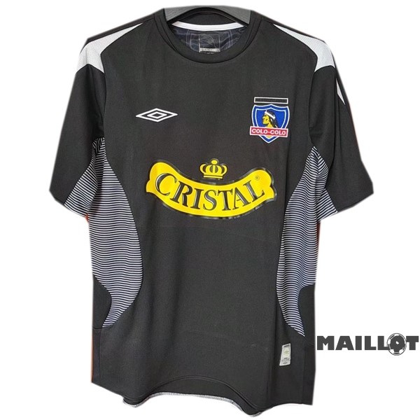 Foot Maillot Pas Cher Exterieur Maillot Colo Colo Retro 2006 Noir