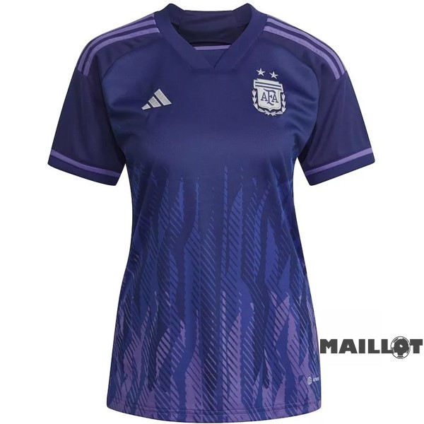 Foot Maillot Pas Cher Exterieur Maillot Femme Argentine 2022 Purpura