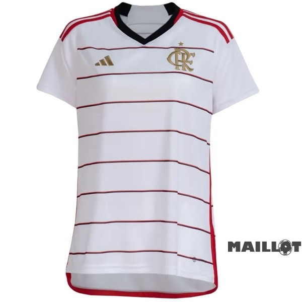 Foot Maillot Pas Cher Exterieur Maillot Femme Flamengo 2023 2024 Blanc